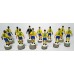 Subbuteo Andrew Table Soccer Everton 3rd kit 2016-17 no bases no box only 12 figures
